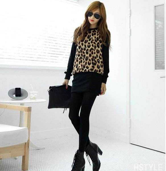 Stunning Leopard Printed Dress